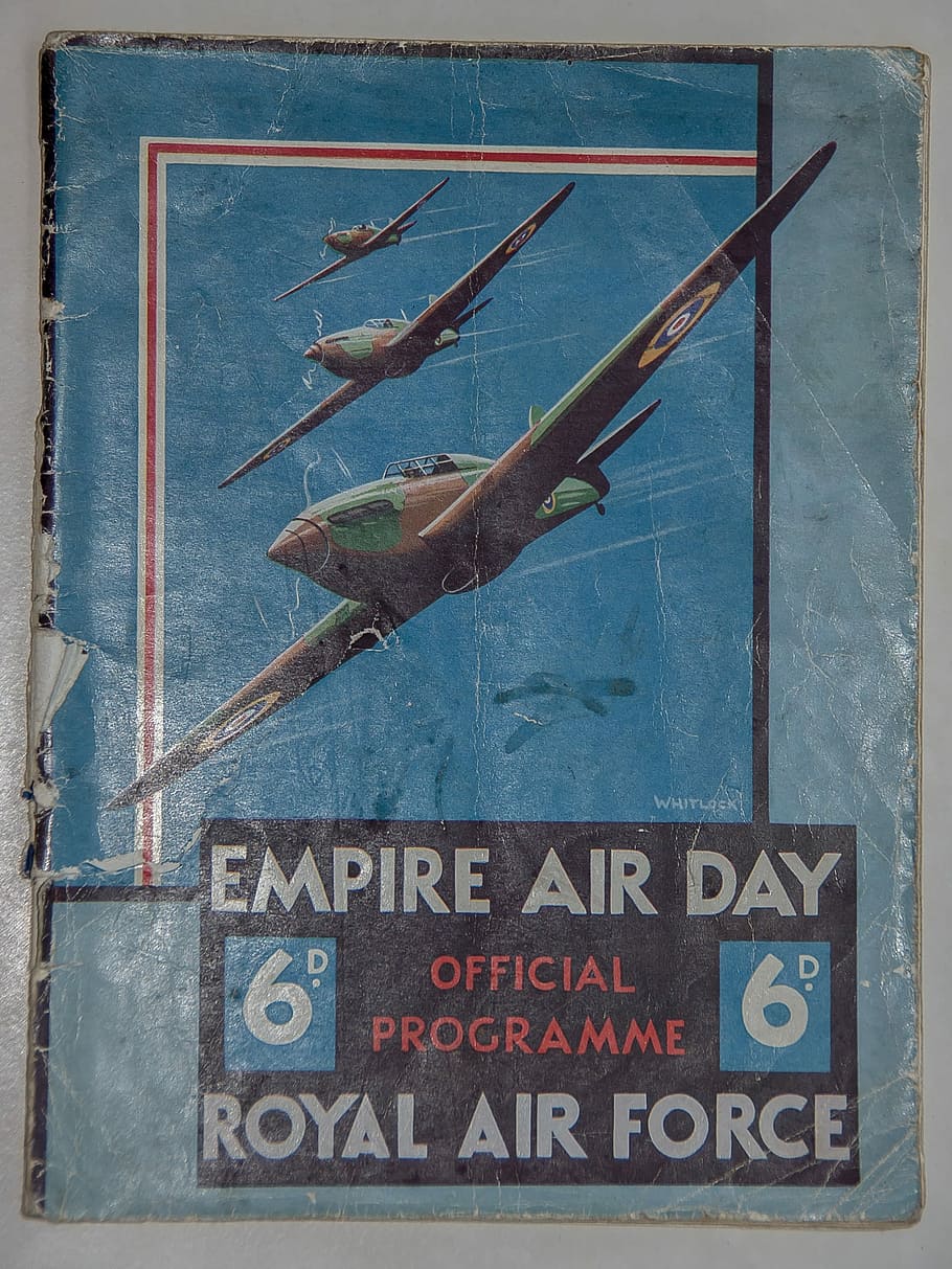 Book, Programme, Cover, Planes, aeroplanes, historic, air, show, HD wallpaper