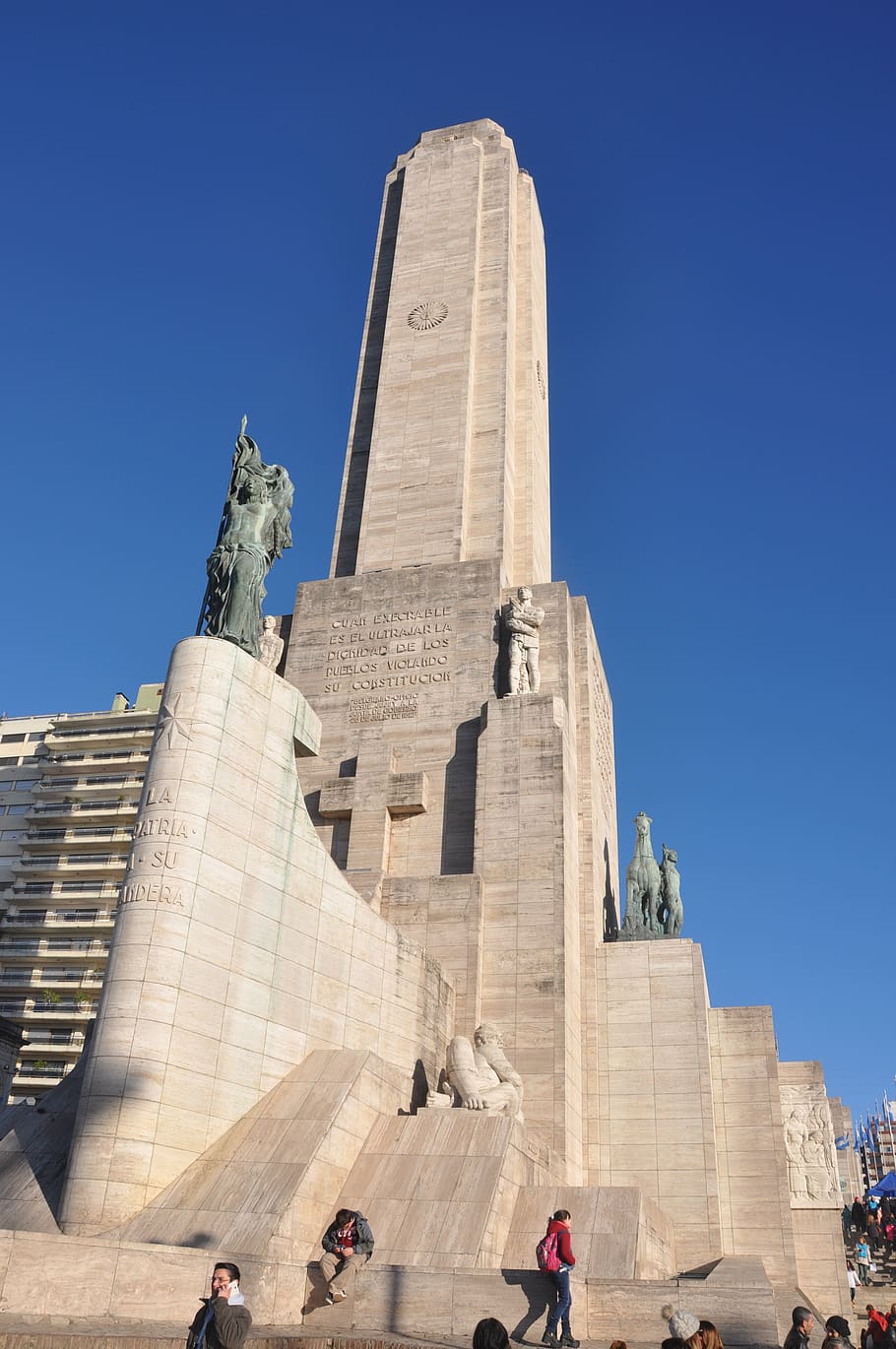 rosario, santafe, flag, architecture, built structure, travel destinations HD wallpaper