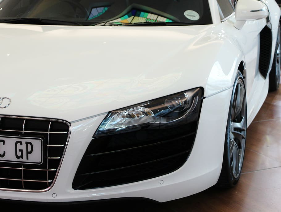auto, audi, exhibition, vehicles, sports car, front, front view HD wallpaper