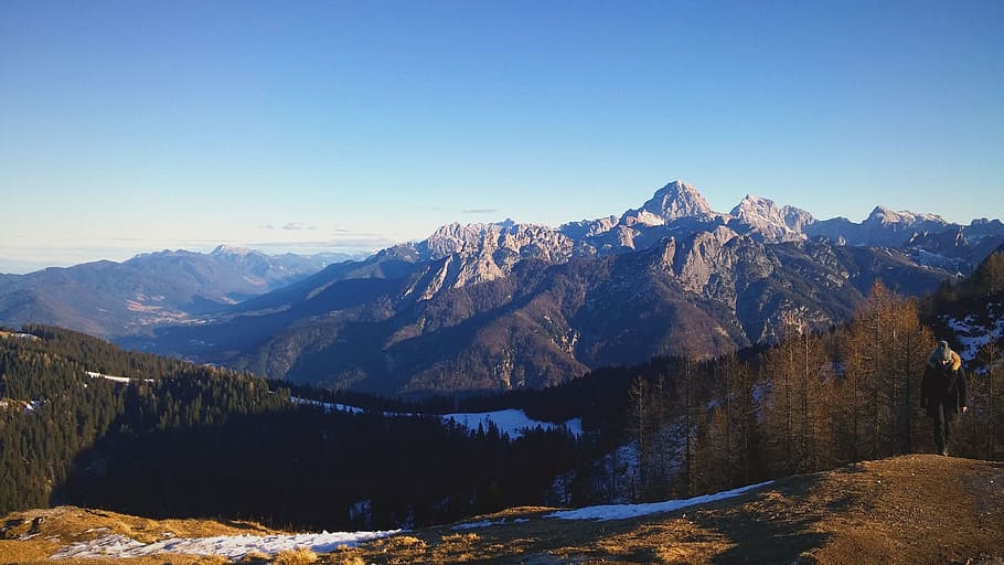 mountain, snow, nature, panoramic, landscape, scenics - nature HD wallpaper