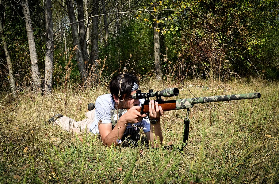 sniper, guy, rifle, weapon, gun, male, special, army, defend HD wallpaper