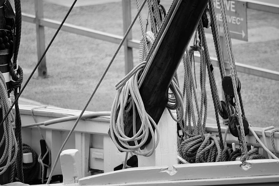 Strings, Nodes, Wood, Rigging, mats, sailboat, knot, ropes