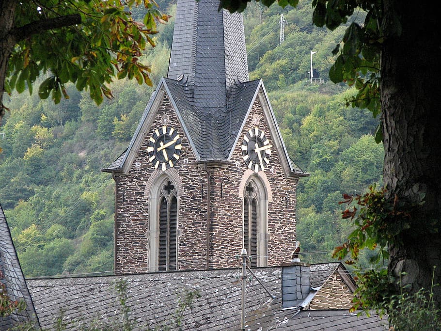 clock, church clock, time, clock tower, time of, clock face HD wallpaper