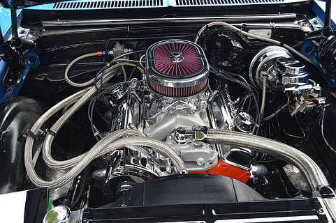 Engine, Hot Rod, Car, Auto, Motor, vintage, automobile, vehicle HD wallpaper