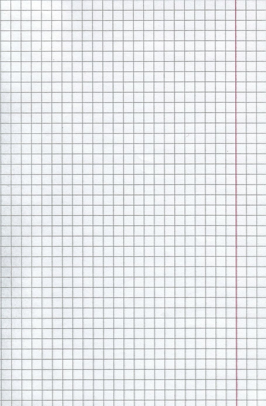 white graphing paper, grid paper, school, science, texture, backgrounds
