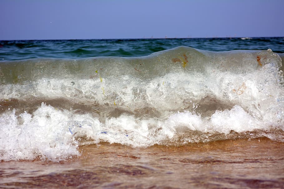 ocean, val, water, beach, sea, motion, wave, sport, beauty in nature, HD wallpaper