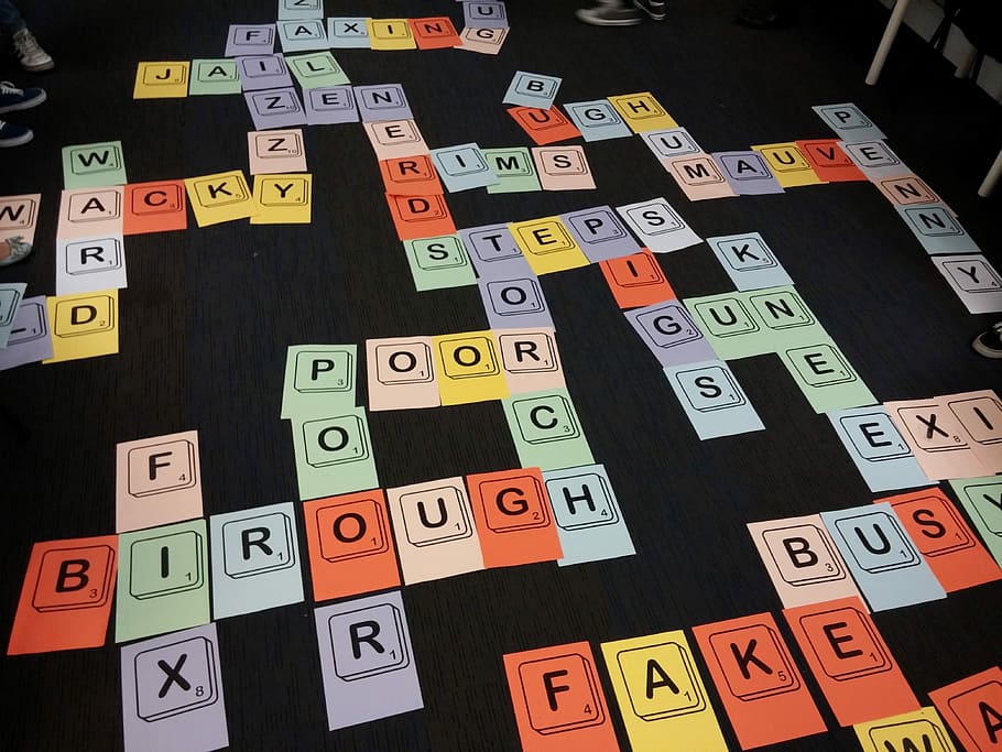 Scrabble, Game, Letters, Words, Read, learn, no people, indoors HD wallpaper