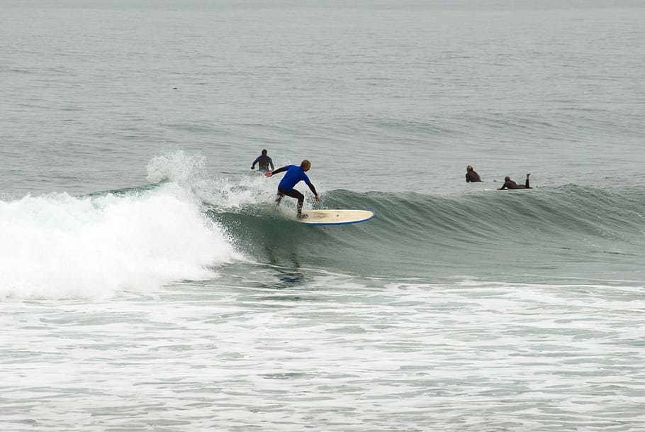 surfing, beach surf, ocean, surf-riding, sport, surfboard, water Sport HD wallpaper