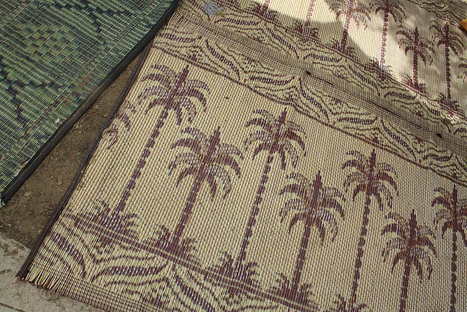 mat, carpet, wood, pattern, high angle view, no people, textile HD wallpaper