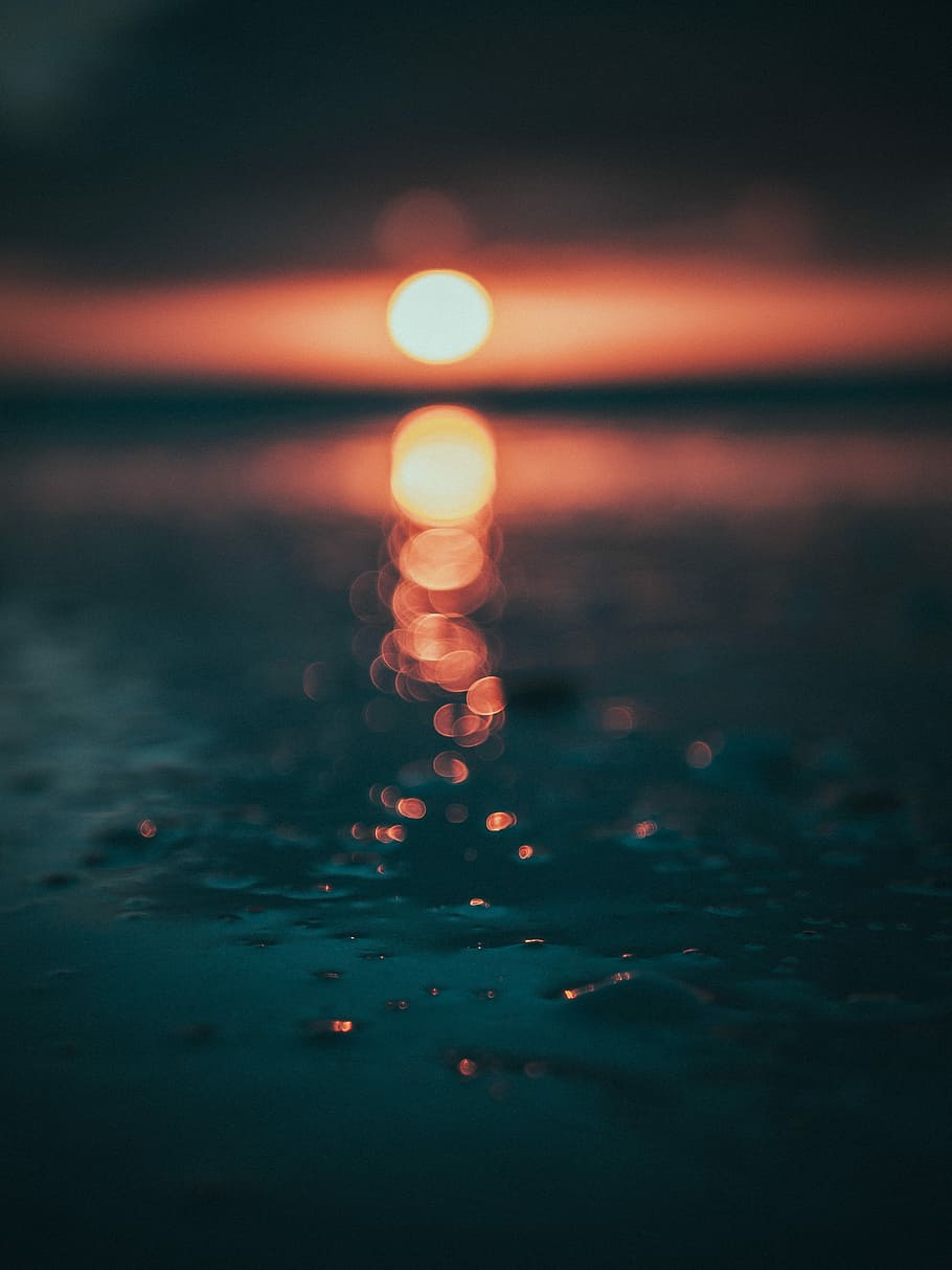 bokeh photography of lights, untitled, sunset, colorful, ambience HD wallpaper