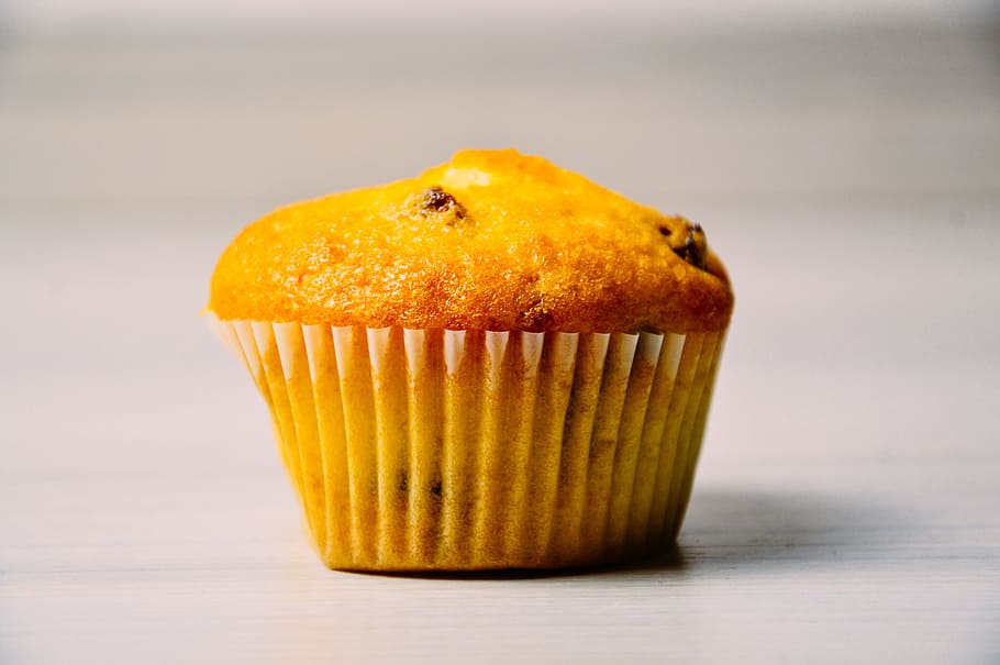 muffin, baking, food, kitchen, food and drink, single object HD wallpaper