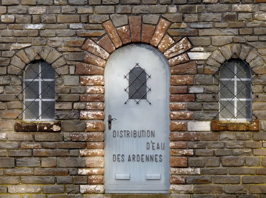 door, building, architecture, old, built structure, brick wall HD wallpaper