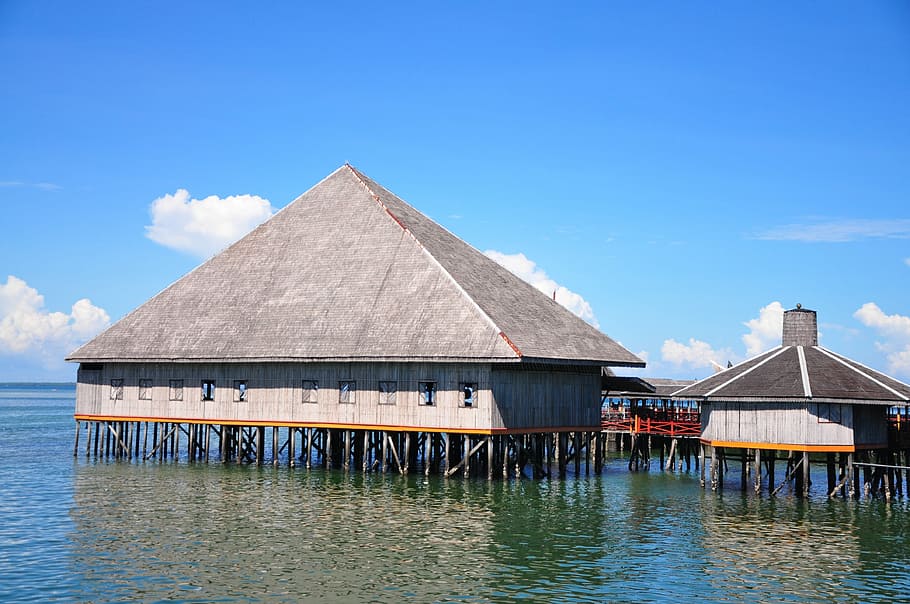 Mabul, Island, Semporna, Sabah, Malaysia, laut, scenery, sea, HD wallpaper