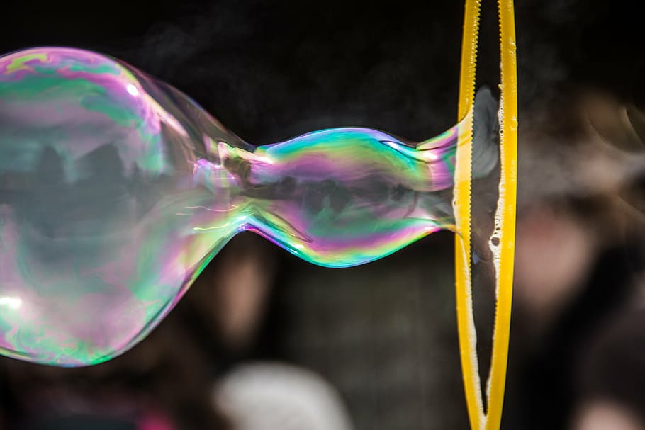 soap, call, bubble, blow bubbles, multi colored, fragility HD wallpaper