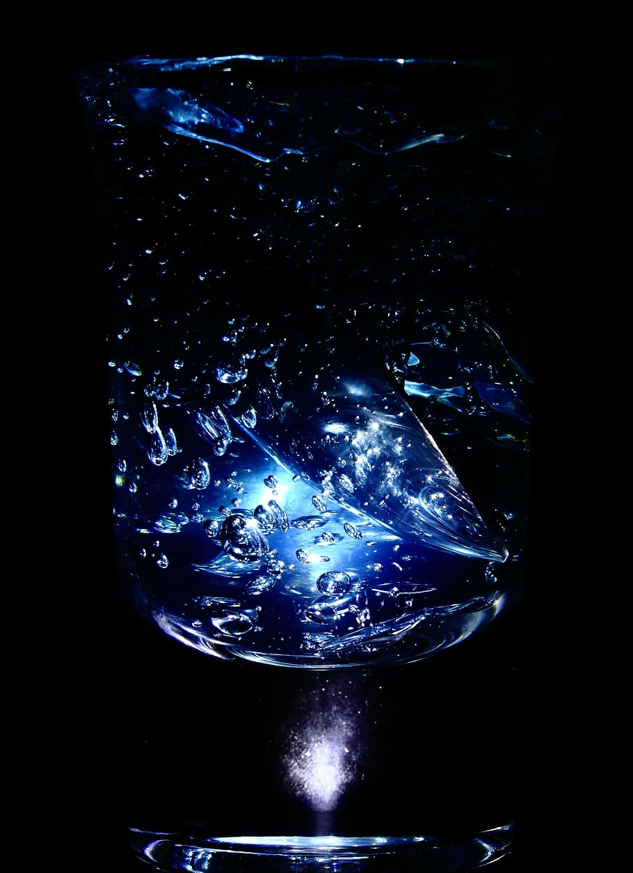 macro photography of water droplet, abstract, light, artifact HD wallpaper