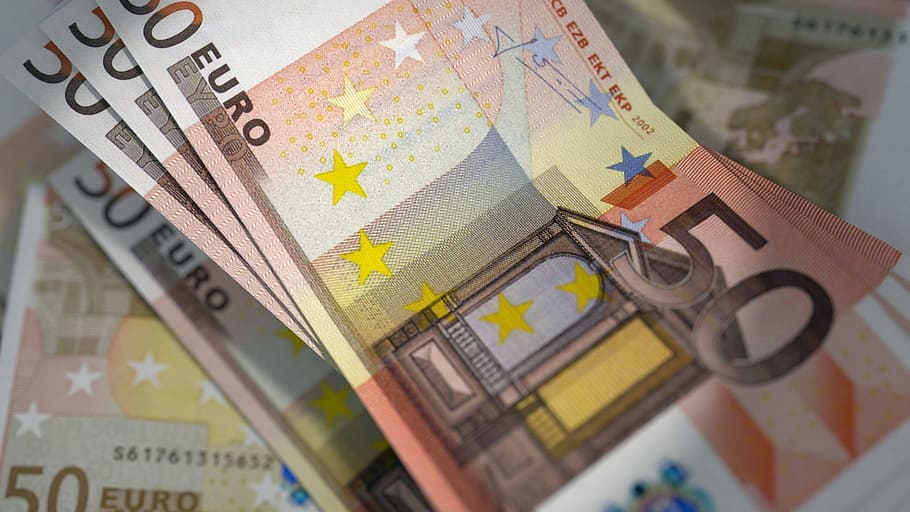 HD wallpaper: three 50 Euro banknotes, currency, bill, cash, 50 euro notes - Wallpaper Flare