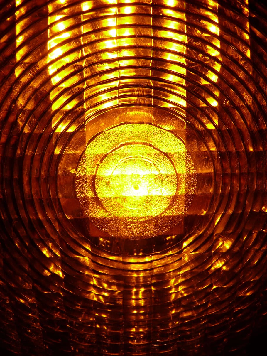 Warning Light, Warning Lamp, warnblinkleuchte, light source HD wallpaper