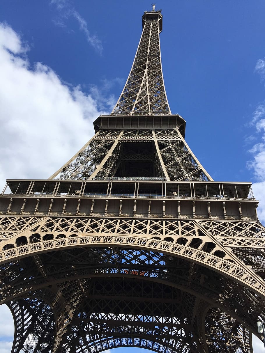 Tower, Eiffel, Paris, France, architecture, travel destinations HD wallpaper