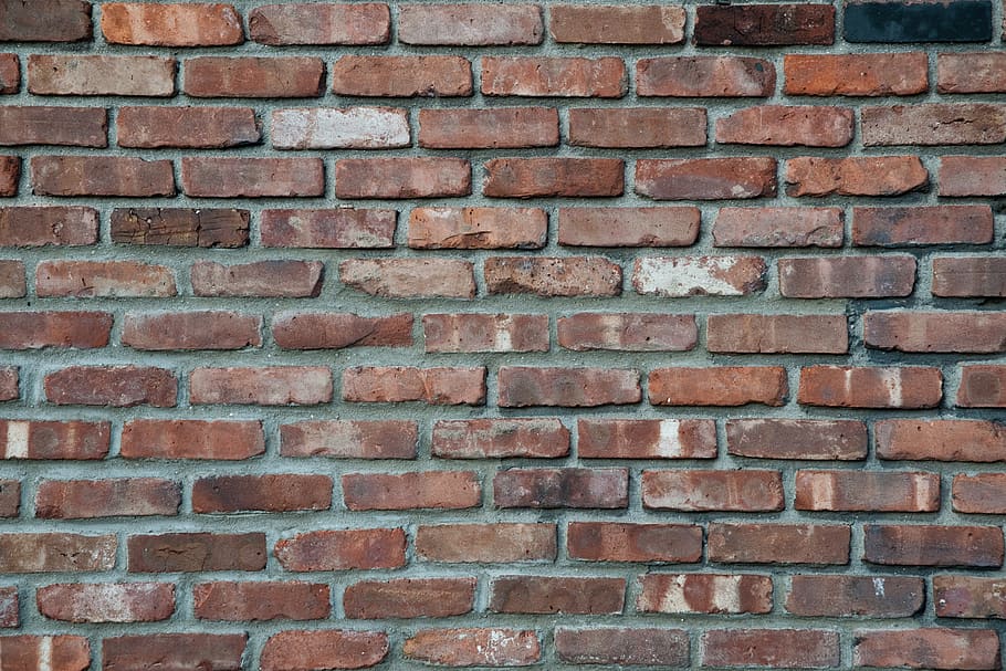 texture, brick, dilapidated, ruin, wall, brick wall, full frame HD wallpaper