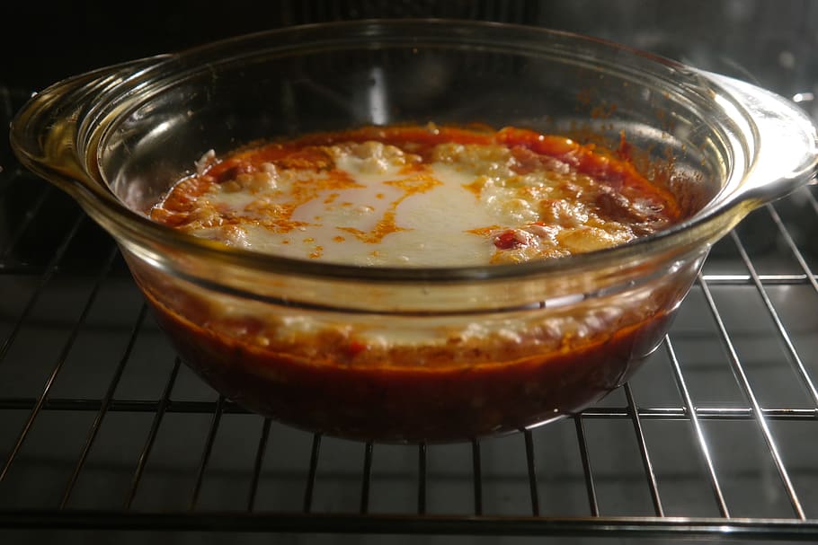 casserole, oven, hot, baking dish, cheese, scalloped, food and drink HD wallpaper