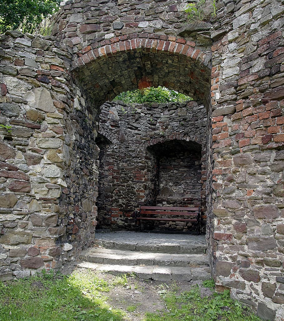 fort, tower, bower, rest, bench, meeting, the middle ages, alley HD wallpaper