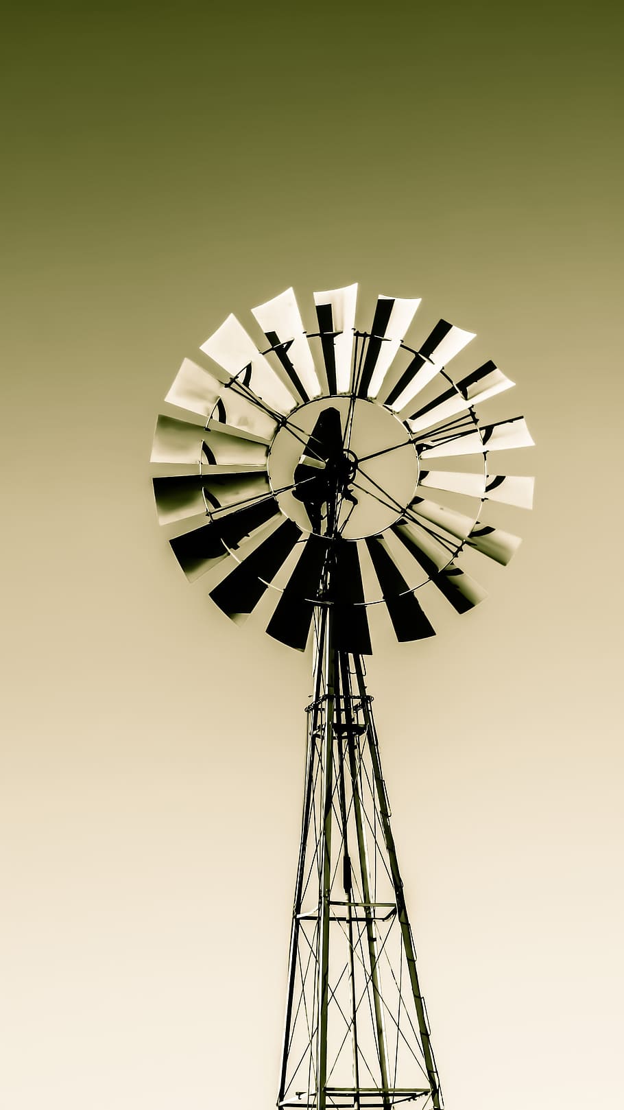 Windmill, Traditional, Water, fuel and power generation, environmental conservation HD wallpaper