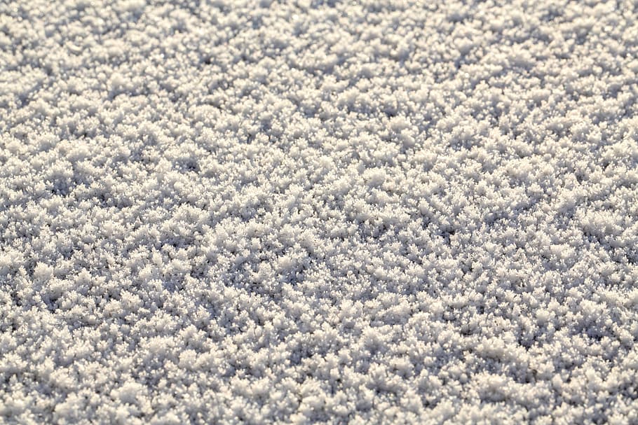 snow, white, structure, winter, hoarfrost, snow crystals, ripe HD wallpaper