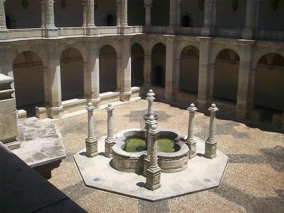 architect, building, concrete, structure, architecture, fountain HD wallpaper