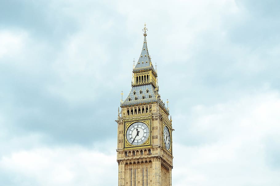 Big Ben, London, clock, tower, england, uk, landmark, famous, HD wallpaper