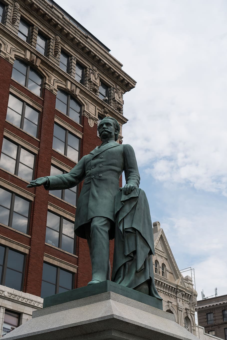 statue, bronze, confederate, built structure, architecture HD wallpaper