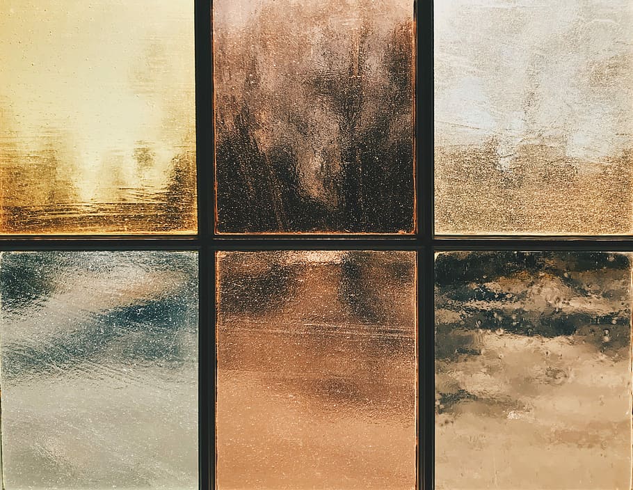 several assorted-color glass frames, six assorted-color porcelain tile HD wallpaper