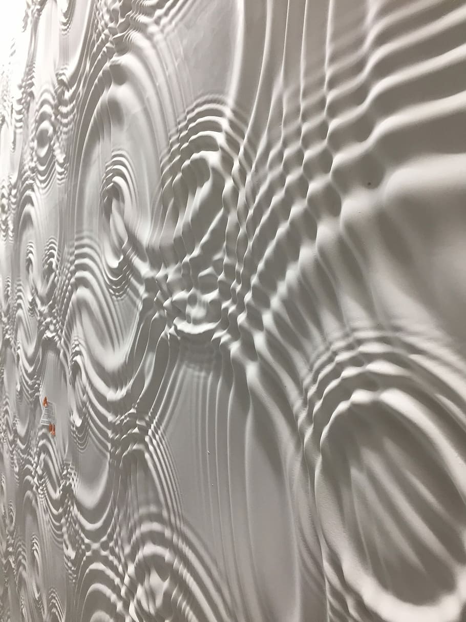 Wall, Texture, Drops, Design, Surface, material, white, decorative HD wallpaper