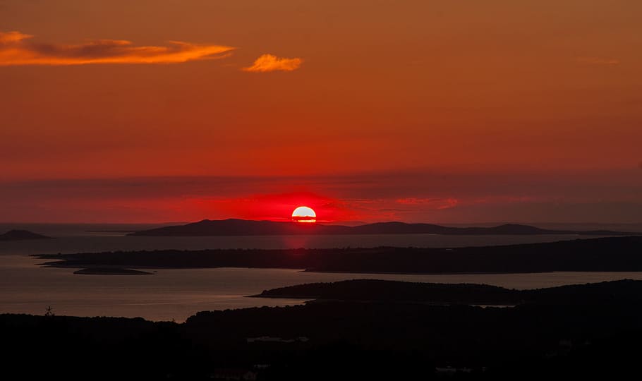sunset, dawn, dusk, evening, sky, scenics - nature, beauty in nature HD wallpaper