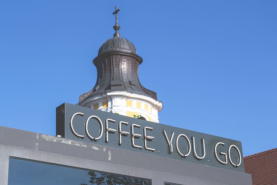 city, architecture, breakfast, cafe, church, cluj, coffee, go HD wallpaper