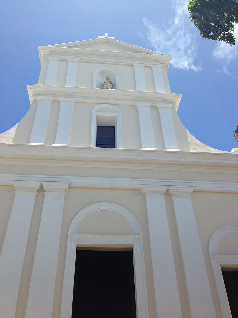 church, san juan, puerto rico, catholic, religion, cathedral, HD wallpaper