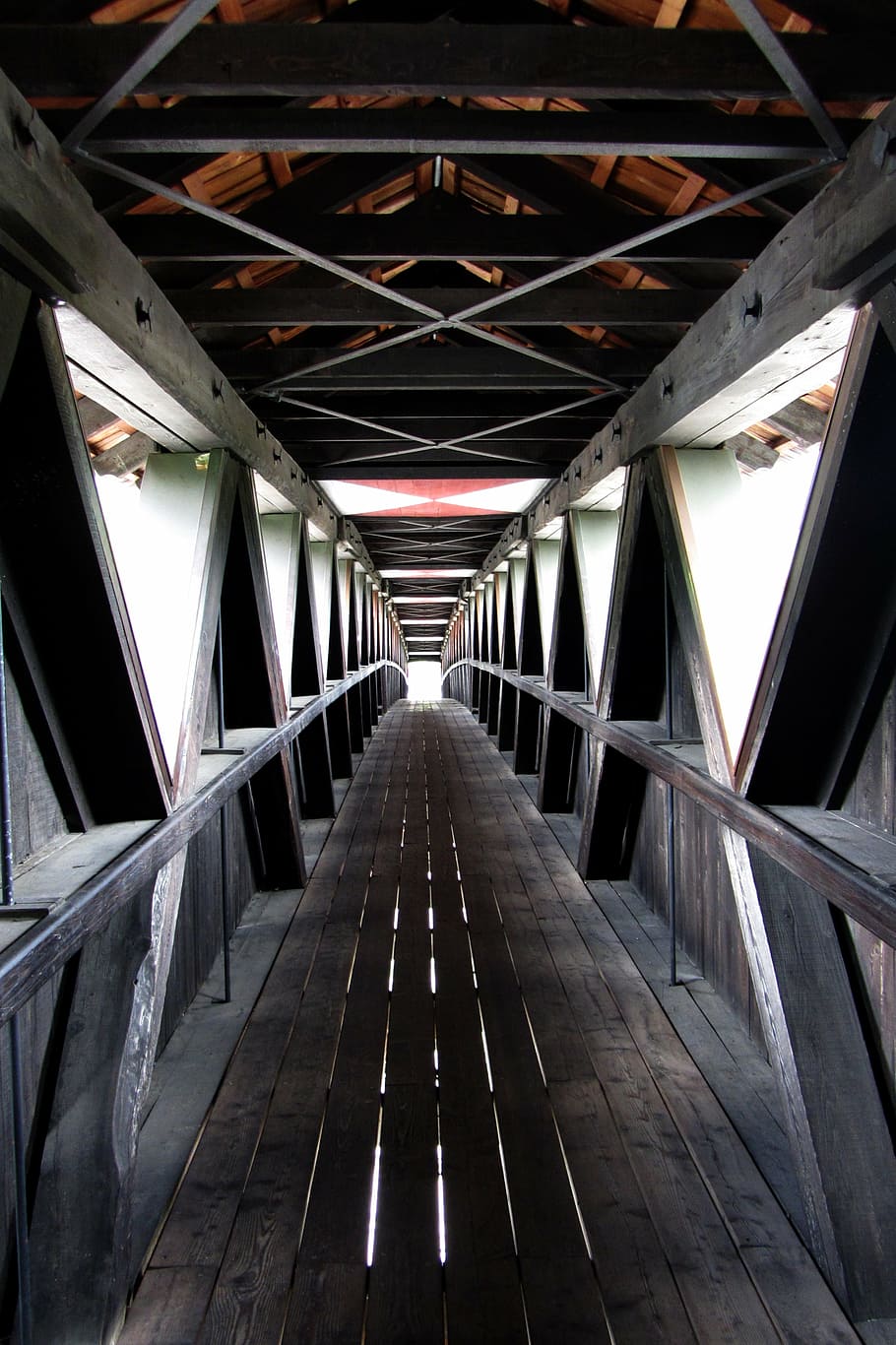 bridge, web, building, lighting, architecture, the way forward HD wallpaper