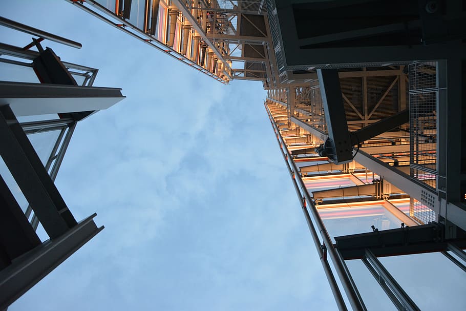 High Rise Building Low Angle Photography, architecture, construction HD wallpaper