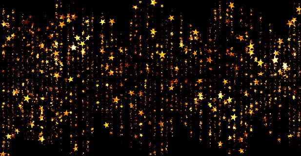 black and yellow star wallpaper, background, christmas, advent HD wallpaper