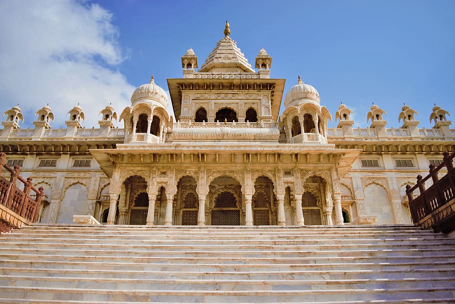 india, jodhpur, mausoleum, royal, tomb, architecture, building exterior