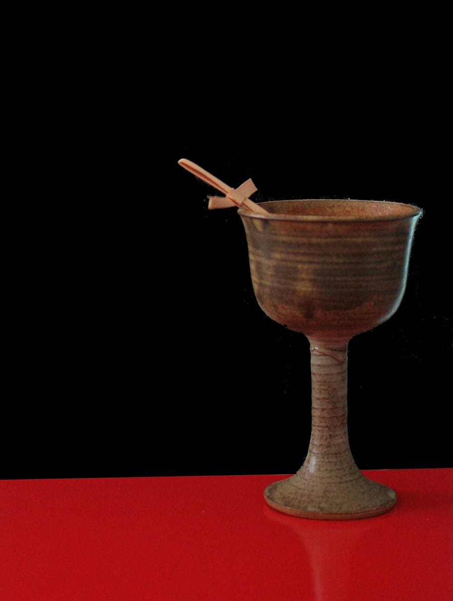 goblet, chalice, crusades, holy, grail, cross, christian, religion, HD wallpaper