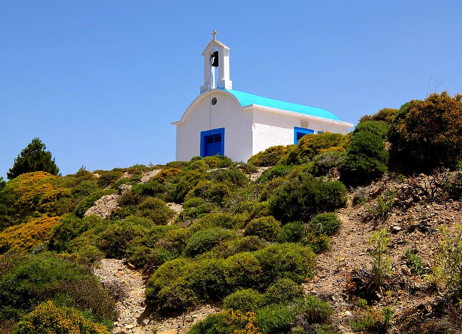 chapel, church, mountain, bushes, holiday, recovery, hike, small church HD wallpaper