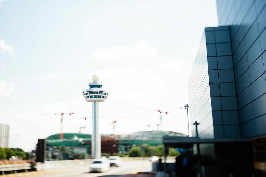 shallow focus photography of white tower, selective focus photography of white tower HD wallpaper
