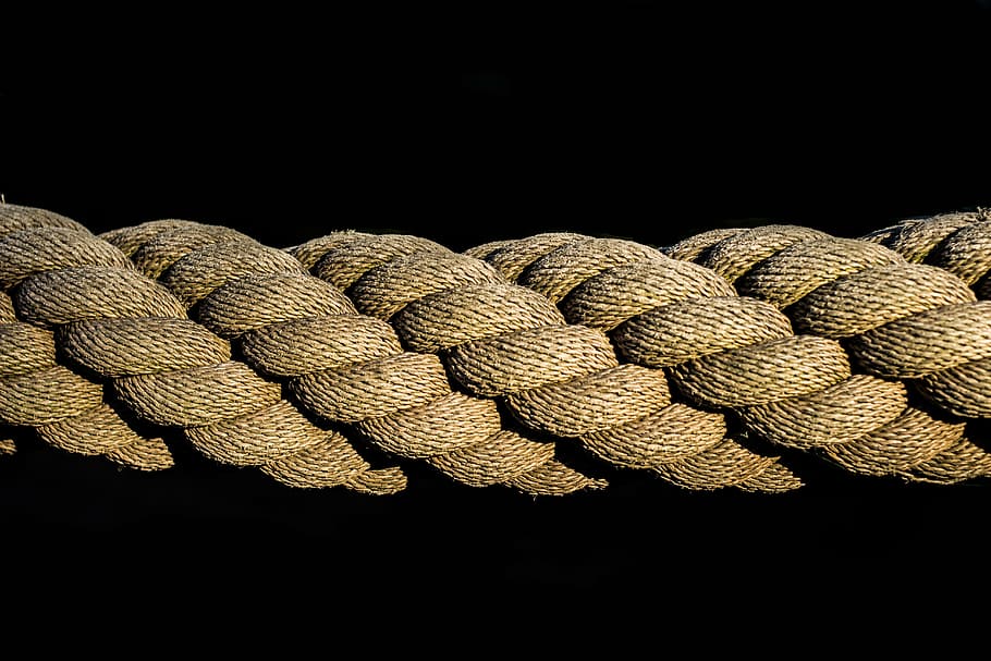 close up photography of rope, dew, leash, woven, knitting, fixing HD wallpaper