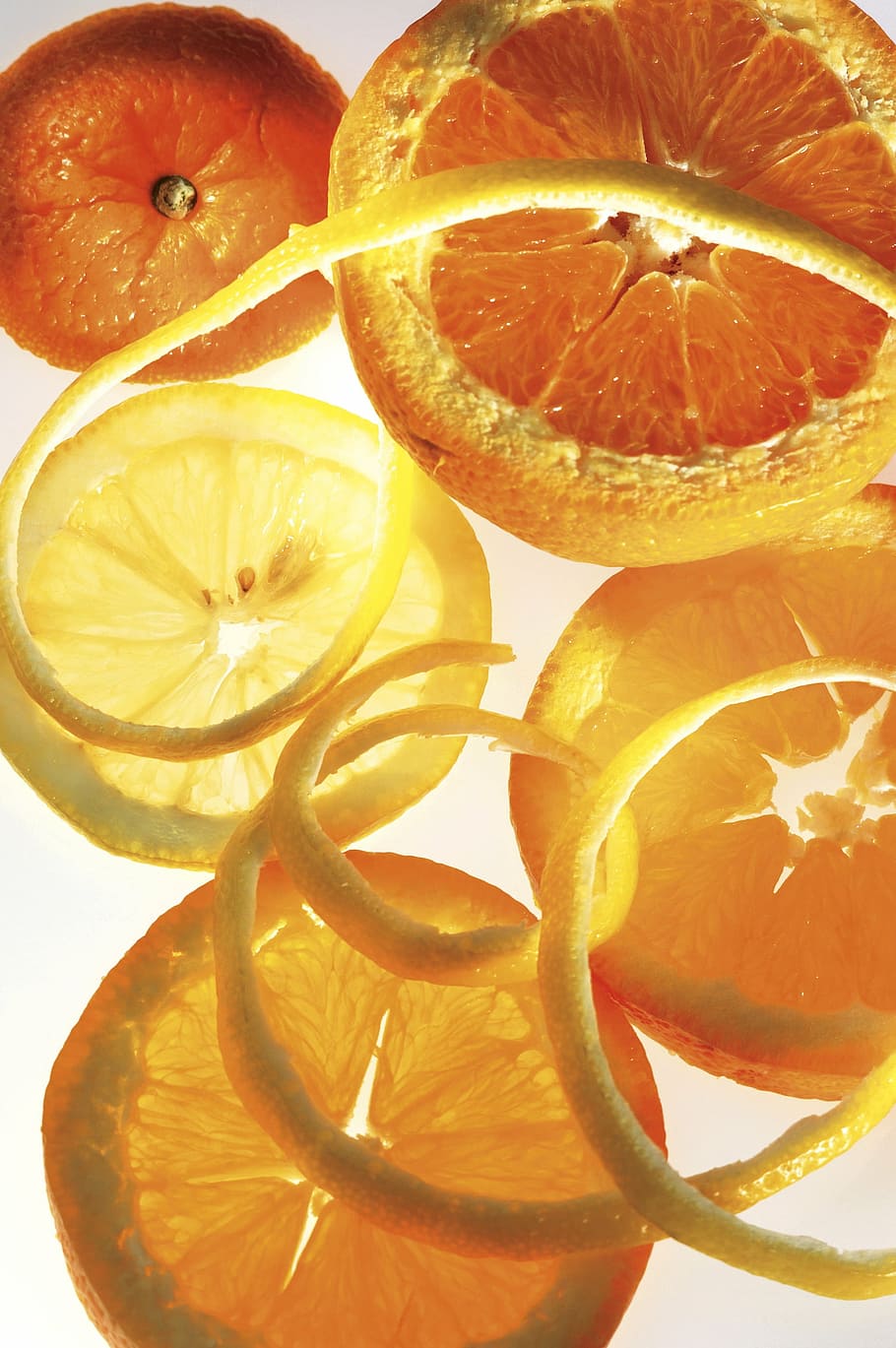 orange, orange peel, shell, fruit, citric, skin, citrus Fruit, HD wallpaper