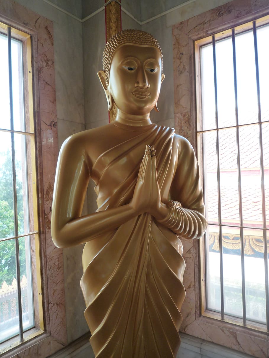 buddhist, statue, thailand, foreign, human representation, religion HD wallpaper