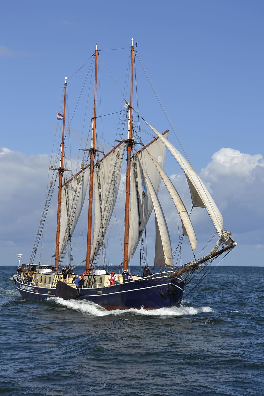 ship, waters, sail, boot, sea, sailing boat, nautical, ocean HD wallpaper