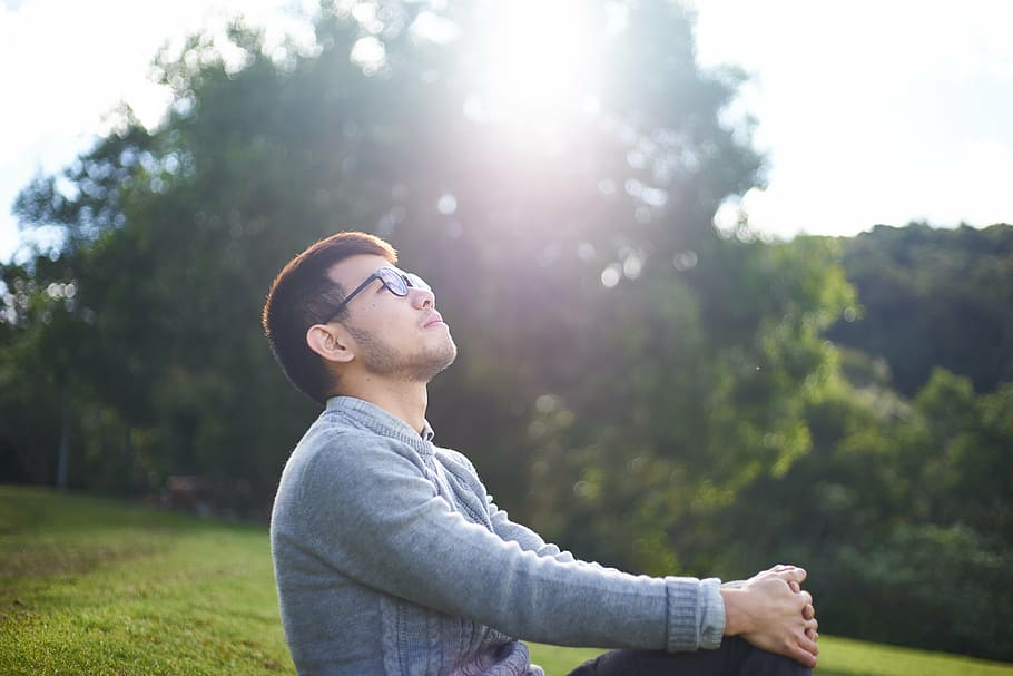 male, model, guy, portrait, outdoor, one person, looking, nature HD wallpaper