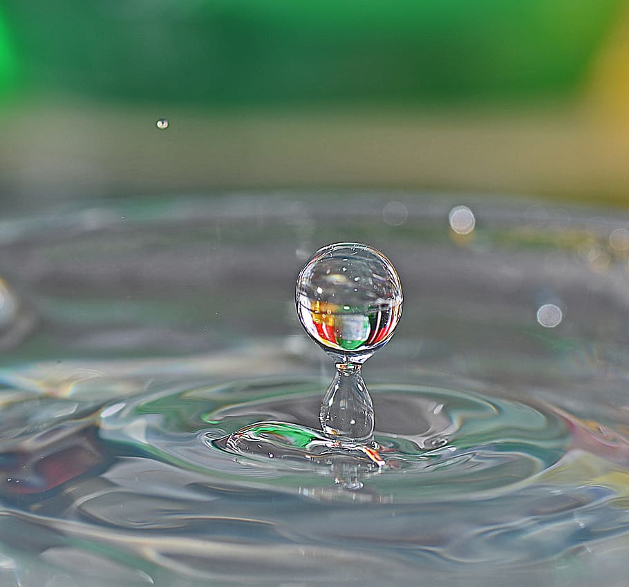 wet, drop, h2o, reflection, liquid, water, rippled, splashing HD wallpaper