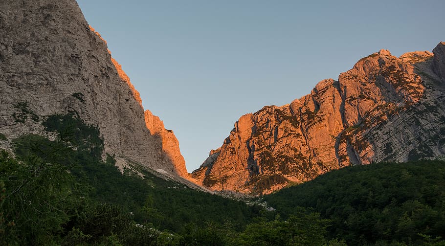 cliff, landscape, mountain, nature, outdoors, rocky mountain HD wallpaper