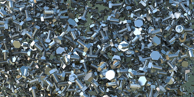 Screw, Mechanical Engineering, background, silver colored, backgrounds HD wallpaper